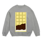 あやまりさこのへやのちょこもなかあいす Crew Neck Sweatshirt