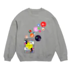 locus-loquaxの（しょうじ×やもりT）＝ヤモティー！！ Crew Neck Sweatshirt