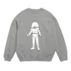 麦チョコ商店の怪人（甲殻類） Crew Neck Sweatshirt