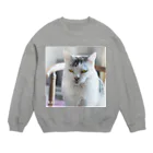 NK−Photoの猫神様降臨 Crew Neck Sweatshirt