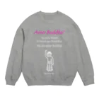 Bo tree teeのAmo Buddha! Crew Neck Sweatshirt