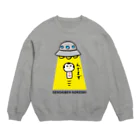 仙台弁こけしの仙台弁こけし　（んでまず） Crew Neck Sweatshirt