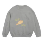 mumuのほかほかぬこ Crew Neck Sweatshirt