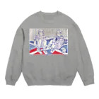 伊丹小夜の体育館 Crew Neck Sweatshirt