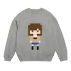 room6のPixelGirl - megumi Crew Neck Sweatshirt