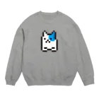 BAN-8KUのこねこスウェット Crew Neck Sweatshirt