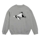 knott aka 2G INDAHOUSEのDRAWING ABSTRACT Crew Neck Sweatshirt