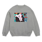 花と雲のドロシー、パパとおでかけ Crew Neck Sweatshirt