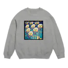 ༜ ས࿂ཐ ¥࿂༥སཐ ༜のマーシャンズ Crew Neck Sweatshirt