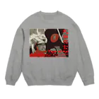 ZiPANGU・時絆倶の武田信玄　軍配 Crew Neck Sweatshirt