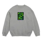 五十嵐灯の蛍跡 Crew Neck Sweatshirt