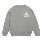 カタオカナオのちっさいおじさんたち Crew Neck Sweatshirt