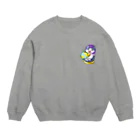 服部ともあきのネコリョーシカ Crew Neck Sweatshirt