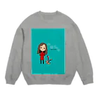 OMENYAの空ヲ飛ブ夢。 Crew Neck Sweatshirt