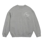 ペアTシャツ屋のシバヤさんのペア(Wife)リーフ_白 Crew Neck Sweatshirt