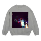 いかすみの雨の夜の宇宙旅行 Crew Neck Sweatshirt