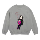 OMENYAのもぐもぐ Crew Neck Sweatshirt