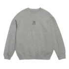 四角くてカリカリのゲーミングおばけ Crew Neck Sweatshirt