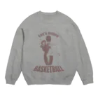 YANOYAのLet's enjoy BASKETBALL Crew Neck Sweatshirt