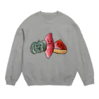 OHANABATAKEの秋の味覚たち Crew Neck Sweatshirt