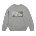 【CRAYON LAND】ひよこのじょにーのおひるねじょにー Crew Neck Sweatshirt