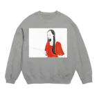 utatanekonoteの朱 Crew Neck Sweatshirt