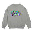 あのこのサイケデリックブロッコリー Crew Neck Sweatshirt