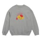 bimakoのお店のオムライス星人 Crew Neck Sweatshirt