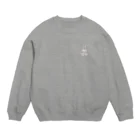 #自己満のカタマリのひだりてコレクション -usagi Crew Neck Sweatshirt