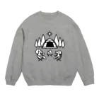 かめつるのDog camp Crew Neck Sweatshirt