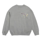 オンガクスグッズショップのビジューみたいな力ボタン💎 Ongakus Crew Neck Sweatshirt