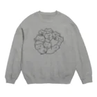 みっちりねこ by frencelのみっちりねこ　シンプル Crew Neck Sweatshirt