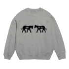 shechewsの馬があう Crew Neck Sweatshirt