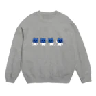 マスクにゃんニュースのスライドマスクにゃん Crew Neck Sweatshirt