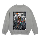 月が輝くこんな夜にの門番 Crew Neck Sweatshirt