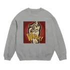 momo_emiのレッド　momo_emi Crew Neck Sweatshirt