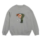 sakuria_fのただガサガサしてるだけなんです Crew Neck Sweatshirt