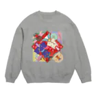 あやはなブギの吉野山 Crew Neck Sweatshirt