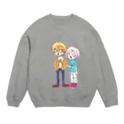 彈の驚愕 Crew Neck Sweatshirt