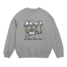 みやつち やえの牛乳工場 Crew Neck Sweatshirt