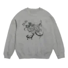 フクでんの奇形さん Crew Neck Sweatshirt