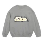 もんぺ＋MORPHEUSのもう限界ですモルモット Crew Neck Sweatshirt