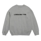 LONESOME TYPE ススのLONESOME TYPE (BLACK) スウェット