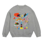 ハッピー・ラブラドールズのラブラドールアジリティ Crew Neck Sweatshirt