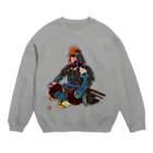 tomidoronの海の甲冑 Crew Neck Sweatshirt