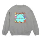 まるちょ屋の今日も楽しいよ。（ハワイ風） Crew Neck Sweatshirt