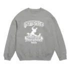 FOXY COLORSのヨガの先生ガネゾーくん Crew Neck Sweatshirt