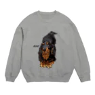 まろんちゅのDOG Crew Neck Sweatshirt