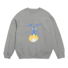 山の門のビンカン Crew Neck Sweatshirt