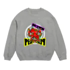 松本芽維新の我楽多SHOPのPECOTAKO! 白◎ver. Crew Neck Sweatshirt